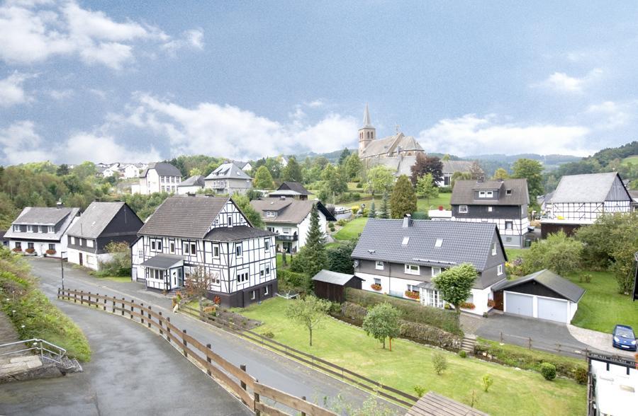 Pension "Dorfkrug" Winterberg Extérieur photo